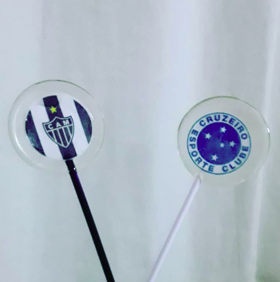 pirulito de cristal temático