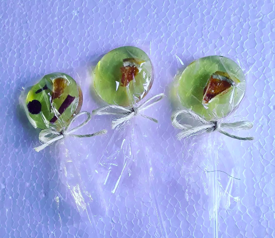 pirulito de cristal de especiarias