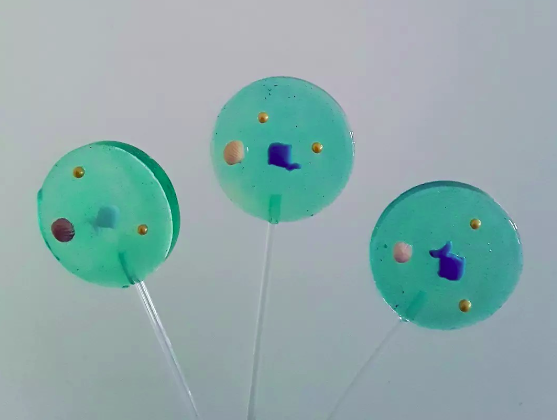 Pirulitos de cristal